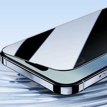 Benks Hartowane szkło Ultra Shield Privacy Glass (FK66) do Iphone 16 Pro Max czarne (Thin Edge)