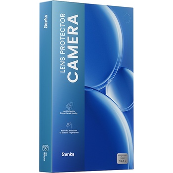Benks Hartowane szkło Glass Warrior Sapphire Lens Protector na aparat do Samsung Galaxy S24 Ultra (obiektyw 5 sztuk)