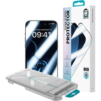 Benks Hartowane szkło Ultra Shield HD Glass (AA67) do Iphone 17/16 Pro czarne