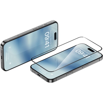 Benks Hartowane szkło Air Shield HD Glass (T069) do Iphone 17 Pro czarne - 10 sztuk