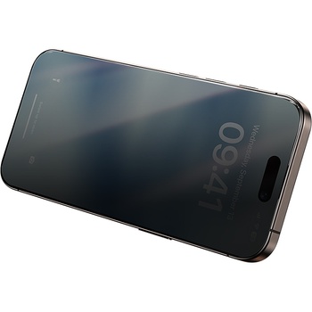 Benks Hartowane szkło Air Shield Privacy Glass (TF68) do Iphone 17 Air czarne - 10 sztuk