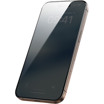 Benks Hartowane szkło Air Shield Privacy Glass (TF68) do Iphone 17 Air czarne - 10 sztuk