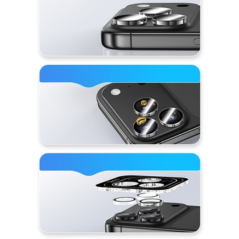 Benks Hartowane szkło Glass Warrior Lens Protector na aparat do Iphone 17 (obiektyw 2 sztuki) przezroczyste