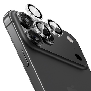 Benks Hartowane szkło Glass Warrior Lens Protector na aparat do Iphone 17 Pro/17 Pro Max (obiektyw 3 sztuki) przezroczyste