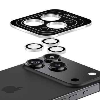Benks Hartowane szkło Glass Warrior Lens Protector na aparat do Iphone 17 Pro/17 Pro Max (obiektyw 3 sztuki) przezroczyste