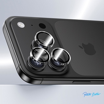 Benks Hartowane szkło Glass Warrior Lens Protector na aparat do Iphone 17 Pro/17 Pro Max (obiektyw 3 sztuki) przezroczyste