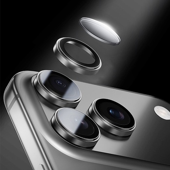 Benks Hartowane szkło Glass Warrior Metal Lens Protector na aparat do Iphone 17 Air (obiektyw 1 sztuka) czarne