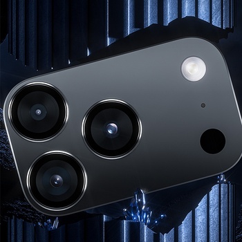 Benks Hartowane szkło DR Sapphire Lens Protector na aparat do Iphone 17 (obiektyw 2 sztuki) czarne