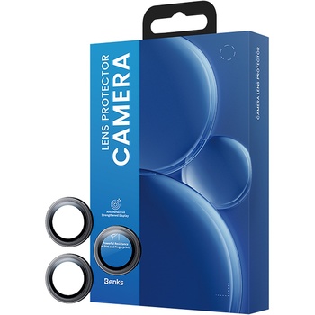 Benks Hartowane szkło DR Sapphire Lens Protector na aparat do Iphone 17 (obiektyw 2 sztuki) czarne
