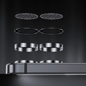 Benks Hartowane szkło Glass Warrior Lens Protector na aparat do Samsung Galaxy Z Flip 7 (obiektyw 2 sztuki) przezroczyste