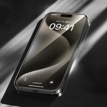 Benks Hartowane szkło Arc Shield Full Coverage (GA62) do Iphone 15 Pro Max czarne