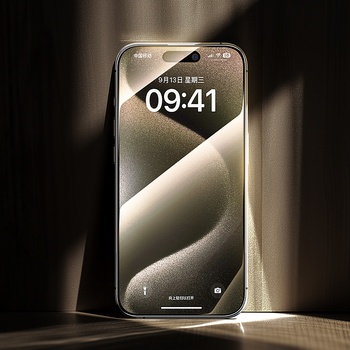 Benks Hartowane szkło Arc Shield Full Coverage (GA61) do Iphone 15 Pro czarne