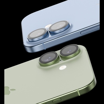 Benks Hartowane szkło DR Sapphire Lens Protector na aparat do Iphone 17 Air (obiektyw 1 sztuka) srebrne