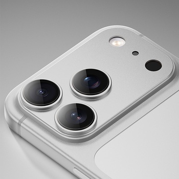 Benks Hartowane szkło Glass Warrior Metal Integrated Lens Protector (C069) do Iphone 17 Pro (obiektyw 3 sztuki) białe