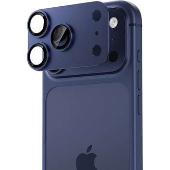 Benks Hartowane szkło Glass Warrior Metal Integrated Lens Protector (C070) do Iphone 17 Pro Max (obiektyw 3 sztuki) niebieskie