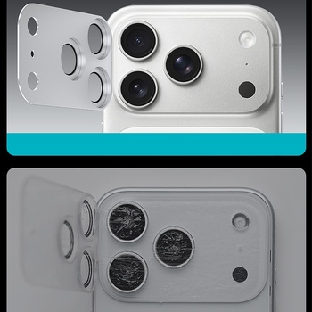 Benks Hartowane szkło Glass Warrior Metal Integrated Lens Protector (C070) do Iphone 17 Pro Max (obiektyw 3 sztuki) niebieskie