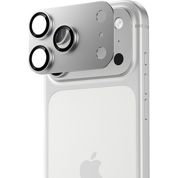 Benks Hartowane szkło Glass Warrior Metal Integrated Lens Protector (C070) do Iphone 17 Pro Max (obiektyw 3 sztuki) białe