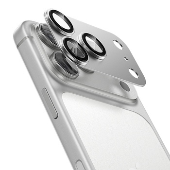Benks Hartowane szkło Glass Warrior Metal Integrated Lens Protector (C070) do Iphone 17 Pro Max (obiektyw 3 sztuki) białe