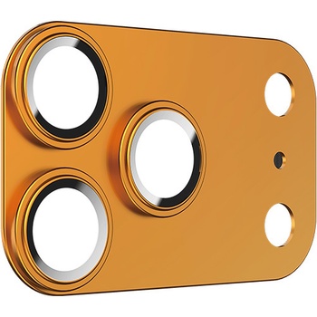 Benks Hartowane szkło Glass Warrior Metal Integrated Lens Protector (C070) do Iphone 17 Pro Max (obiektyw 3 sztuki) pomarańczowe