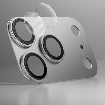 Benks Hartowane szkło Glass Warrior Metal Integrated Lens Protector (C070) do Iphone 17 Pro Max (obiektyw 3 sztuki) pomarańczowe