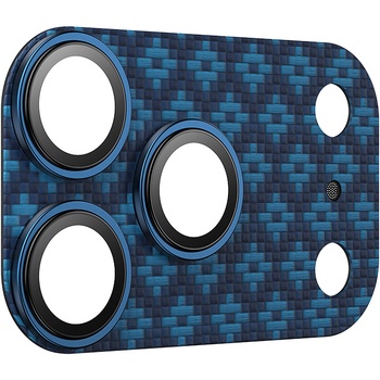 Benks Hartowane szkło Armor Warrior Lens (BE69) do Iphone 17 Pro ArmorGrid niebieski (wyspa)