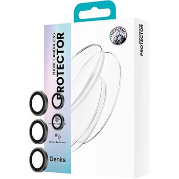 Benks Hartowane szkło Glass Warrior Lens Protector na aparat do Samsung Galaxy S26 Ultra (obiektyw 5 sztuk) czarne