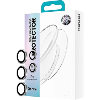 Benks Hartowane szkło Glass Warrior Lens Protector na aparat do Samsung Galaxy S26 Ultra (obiektyw 5 sztuk) srebrne