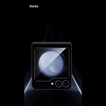 Benks Hartowane szkło Glass Warrior HD do Samsung Galaxy Z Flip 6 czarne