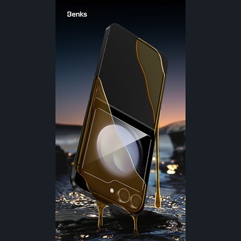 Benks Hartowane szkło Glass Warrior HD do Samsung Galaxy Z Flip 6 czarne