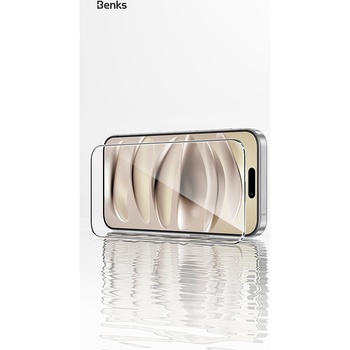 Benks Hartowane szkło GlassWarrior Screen Protector do Iphone 16 Pro czarne