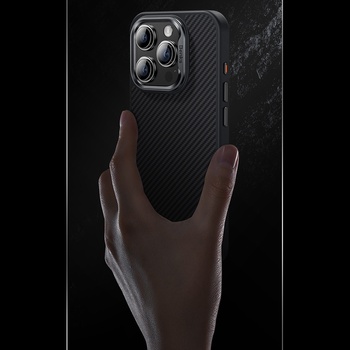 Benks Etui Magnetic Hybrid Armor Pro Kevlar Metal Frame 600D do Iphone 15 Plus czarny
