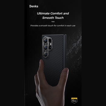 Benks Etui Magnetic Armor Pro Kevlar 600D (0041) do Samsung Galaxy S24 Plus czarny