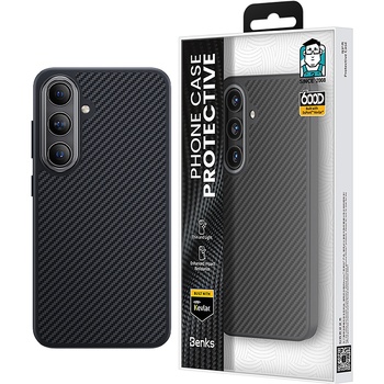 Benks Etui Magnetic Armor Pro Kevlar 600D (0041) do Samsung Galaxy S24 Plus czarny