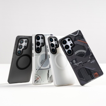 Benks Etui Magnetic Mecha Series do Iphone 15 Pro biały