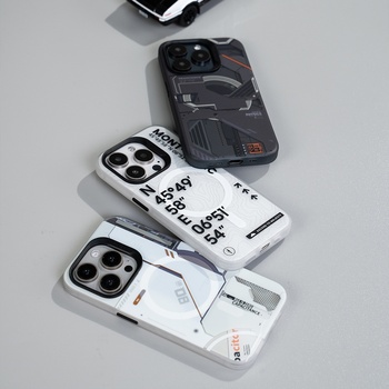 Benks Etui Magnetic Mecha Series do Iphone 15 Pro biały