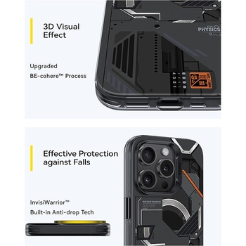 Benks Etui Magnetic Mecha Series do Iphone 15 Pro Max biały