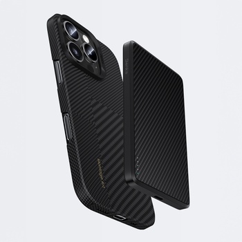 Benks Etui Montage Magnetic Armor Air Kevlar PC Frame 600D+1500D (M064) do Iphone 16 Plus czarny