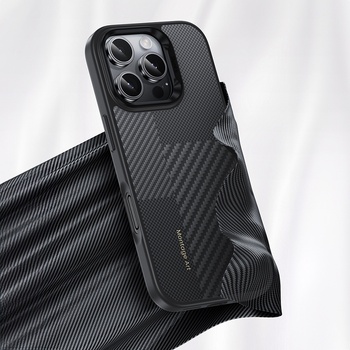 Benks Etui Montage Magnetic Armor Pro Kevlar Metal Frame 600D+1500D do Iphone 16 Plus czarny
