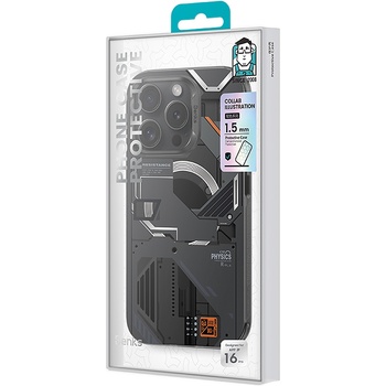 Benks Etui Magnetic Mecha Series do Iphone 16 Plus czarny