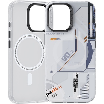 Benks Etui Magnetic Mecha Series do Iphone 16 Plus biały