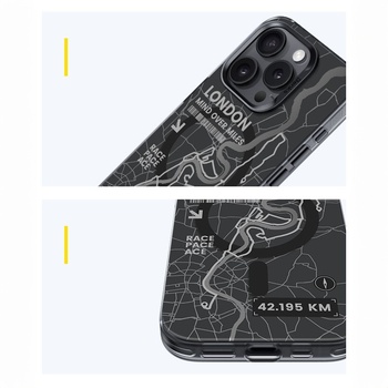 Benks Etui Magnetic City London do Iphone 16 Plus