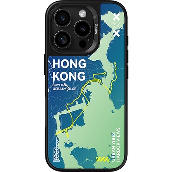 Benks Etui Dynamic City Hong Kong do Iphone 16 Pro Max