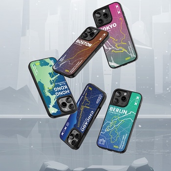 Benks Etui Dynamic City Hong Kong do Iphone 16 Pro Max