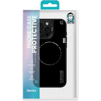 Benks Etui Dynamic Minimalist do Iphone 16 Pro Max czarny
