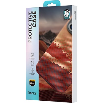 Benks Etui Magnetic Golden Tide Kevlar 600D do Iphone 16 Pro
