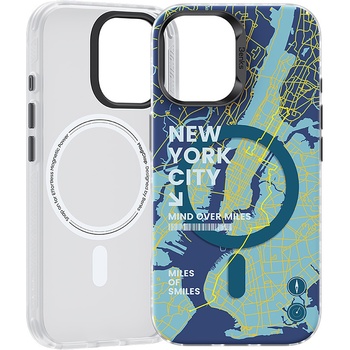 Benks Etui Magnetic City New York do Iphone 16 Plus