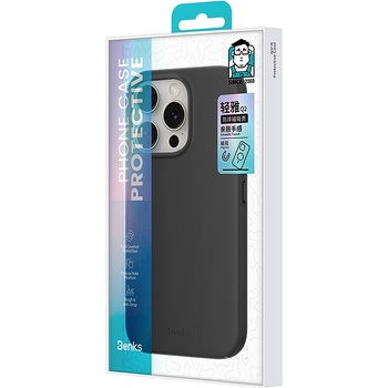 Benks Etui Magnetic Vita Pro Silicone do Iphone 16 Plus czarny