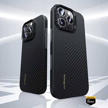 Benks Etui Montage Magnetic Armor Air Kevlar PC Frame 600D+1500D (MB65) do Iphone 16 Pro czarny