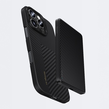 Benks Etui Montage Magnetic Armor Air Kevlar PC Frame 600D+1500D (MB65) do Iphone 16 Pro czarny