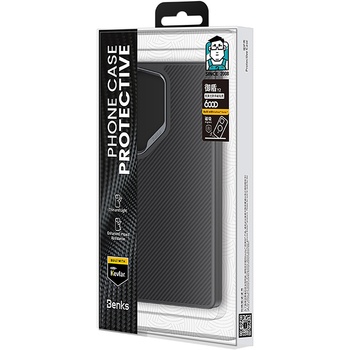Benks Etui Magnetic Armor Pro Kevlar 600D (A045) do Samsung Galaxy S25 Ultra czarny